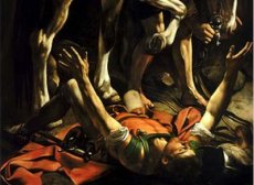 “Conversion of St. Paul on the Road to Damascus” – Caravaggio (1601)