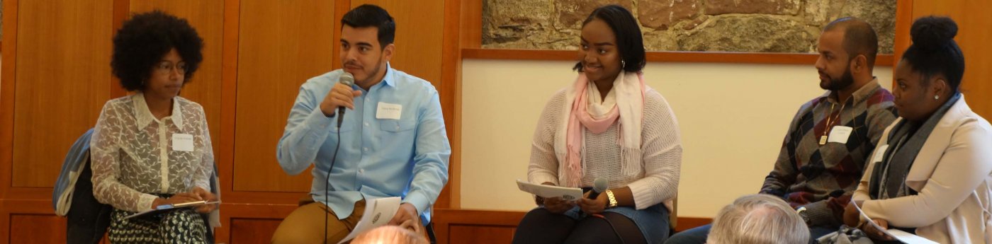 Young leaders speak during Anne Berry Bonnyman Symposium 2016.