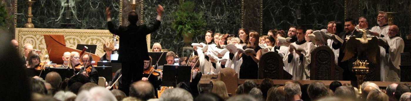Choirs and orchestra sing Handel's Messiah in 2016